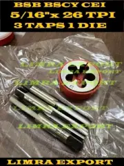 BSB BSCY,CEI 26 TPI TAP DIE SET 5/16" TAP AND DIE set