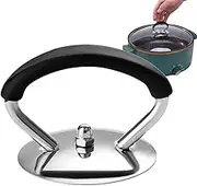 Pot Lid Handgrip - Stainless Steel Replacement Cookware Pot Lid Handgrip Knob | Kitchen Cookware Replacement Pan Lid Holding Handles for Casserole Glass Saucepan Lids- Heat Resistant