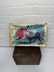 Vintage ALPS FIGHTING BULL Battery Powered Remote Control w/ ORIGINAL BOX READ