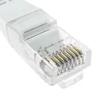 Levitantes Network Cable - Cat.5e UTP AWG24 Patch Cord, 0.5 m, Ideal for Network Connections, Flexible and Durable, with Excellent Transmission Performance*