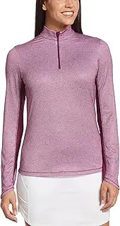 [Callaway] Women's Weather Series Swing Tech Sun Protection 1/4 Zip Long Sleeve