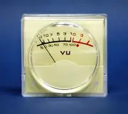 2pc Panel VU Meter SD-310RN Ivory 48x45mm -20~+5dB DCR=650Ω no Lamp SD FlashStar