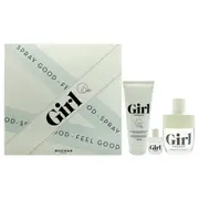 Rochas Rochas Girl for Women 3 Pc Gift Set 3.3oz EDT Spray, 3.3oz Body Wash, 0.15oz EDT Spray