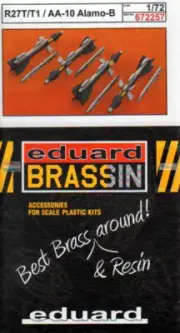 EDU672257 1:72 Eduard Brassin R27T/T1 AA-10 Alamo-B Missile Set
