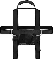 Desktop Computer Carrying Straps, Desktop Computer Tower Carrier Harness,PC Tower Carrying Strap with Rubber Handle, Desktop Carrying CaseTravel Holder with Ideal for Transporting On The Go (Black)
