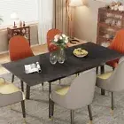 6-8 Seat Extendable Dining Table High-end Kitchen Furniture Dinner Party Event