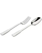 Ricci Argentieri Artdeco 18/10 Stainless Steel Salad Serving Set NoSize NoColor