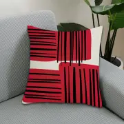 Cushion Cover Pillowcase Modern Style Pillowslip Throw Pillowcase Washable