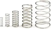 10pcs 304 Stainless Steel Compression Spring Thickness 0.8mm 0.9 Mini Springs Household Maintenance Tools Hardware Accessories(45mm,9mm)