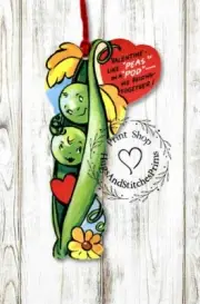 Hang Tags LIKE PEAS IN A POD WE BELONG TOGEHTER VALENTINE TAGS #421 Gift Tags