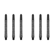 6pc Target Pro Grip Ink Shaft Dart Stem Game Accessory Multipack Medium Red