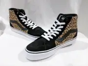 Vans Women's Filmore Cheetah Black/Multi Hi Top Skate Shoes - Size 6.5/11 NWB