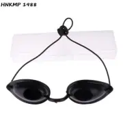Evo Flexible Tanning Bed Goggles Eye Protection Uv Black Soft Sunbathing