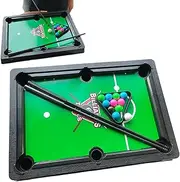 Billiards Toys, Small Sports Tabletop Game, Tabletop Pool Billiards Toy, Compact Design, Easy Setup, Perfect for Work Desks, Bartops, and Home Use for Adults and Kids