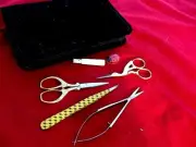 6 x Embroidery,Dressmaking Set_Scissors,thread cutter,Needle Threader Inserter