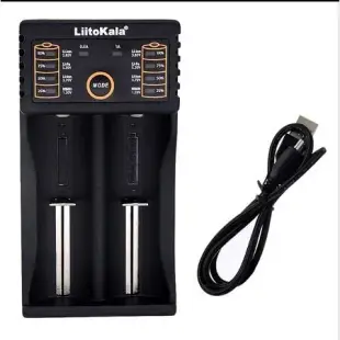 LiitoKala 電池充電器 可修復電池 鎳氫電池 智能雙充充電器 18650