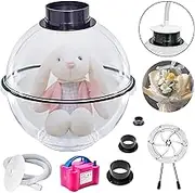 Balloon Stuffing Machine and Expander Stuffer for Valentine Gift Rose Teddy Bears Bouquet Wedding Birthday Decoration - Electric Pump and Tool Kit Included