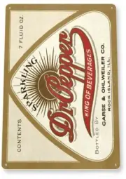 DR PEPPER TIN SIGN GOOD FOR LIFE SODA SOFT DRINK TASTE THE ORIGINAL SWEET 12x18