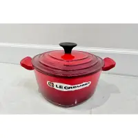 在飛比找蝦皮購物優惠-法國 LE CREUSET LC愛心鑄鐵鍋 琺瑯鑄鐵鍋 櫻桃