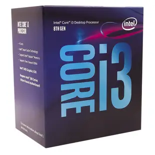 Intel Core i3-8100 CPU 處理器(3.6GHz / 6M / Coffee Lake) - 全新 1
