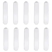 10 Pcs Golf Weighted Lead Tape Strips for Club Woods Irons Putter Heads