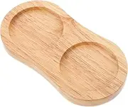 COLLBATH Wooden Tray for Seasoning Bottles Snack Food Holder Fit Aesthetic Design Efficient Kitchen Organizer for Spice Storage