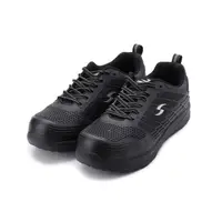 在飛比找momo購物網優惠-【PROMARKS】塑化鋼頭防穿刺防護鞋 黑 男鞋