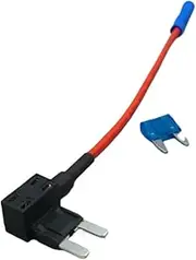 Xiaojiang Store 100-Add A Circuit Fuse Tap Piggy Back Fuse Holder ATM APM 12v 24v 12 Volt