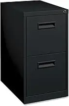 Lorell Mobile Pedestal, File/File, 15 by 22-7/8 by 28-Inch, Black