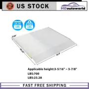 5.84" Height Aluminum Threshold Ramps Portable for Mobility Wheelchair Scooters