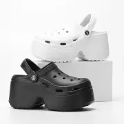 Women's Wedges Heel Sandals Summer Closed Toe Chunky Platform Sandalias Mujer