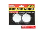 Handy Automotive 2x Car Rearview Blind Spot Side Rear View Mirror Convex Wide Angle Adjustable