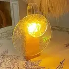 Romantic Desk Lamp Rotatable Water Wave Effect Projector Lamp Sunset Lamp