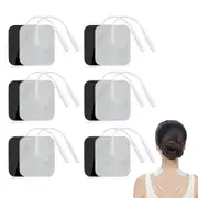 12PCS 5X5cm TENS Machine Electrode Pads Replacement Self-Adhesive
