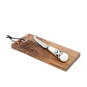 EMPIRE Cheese Board & Knife Set