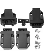 4 Pcs Touch Latch Release Drawer Cabinet Catch Push to Open Kitchen Cupboard Doo