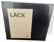 IKEA LACK FLOATING WALL SHELF, SEALED, SET OF 2,BLACK 11 3/4x10 1/4"