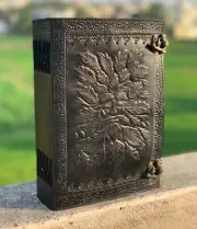 Extra Large 600 Page Leather Journal Antique Old Monk Leather Diary Sketchbook