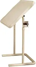 HPAMR Folding Liftable Computer Desk Mobile Standing Desk, Portable Adjustable Height Laptop Table with Cup Holder, Bedside Table, TV Tray Computer Workstation Sofa Bed Table for Home Office Desktop