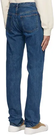 A.P.C. Straight-Leg Slim-Cut Jeans 31 Blue