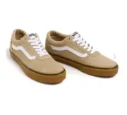 Vans Men's Ward Suede Trainers, Beige Size 7.5