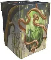 Ultra Pro - Modern Horizons 3 Emerald Medallion 100 Deck Box for Magic The Ga