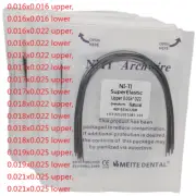 10Bags Dental Ortodontic Super Elastic Niti Rectangular Arco Cables Naturaleza