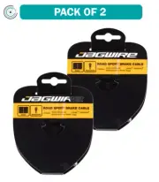Pack of 2 Jagwire Sport Brake Cable Slick Stainless 1.5x2750mm SRAM/ Road