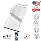 Professional Jumbo Mandoline Slicer, Adjusts Thickness, Stainless Steel Blade