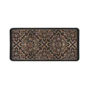Rubber Shoe Tray Wet Shoe Tray Applicable To The Entrance Indoor And Outdoor Snow Boot Pad Super Large Shoe Tray Black