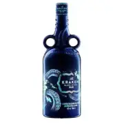 Kraken Black Spiced Rum Unknown Deep Blue Ceramic Decanter