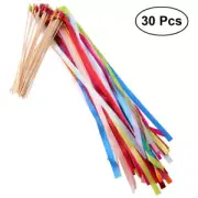 Colorful Ribbon Sticks Rainbow Dance Ribbon Ribbon Stick Ribbon Dancer Wand