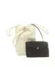 二奢 Pre-loved SAINT LAURENT PARIS TEDDY SMALL teddy Small chain shoulder bag leather ivory purse with pouch