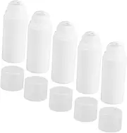 VICASKY 5pcs Refillable Lotion Bottles with Pump Dispenser Leakproof Travel Containers for Body Wash Shampoo Skincare Durable for Go Use